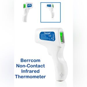 Berrcom Non-Contact Infrared Thermometer w/ 2-AA Batteries Included JXB-…